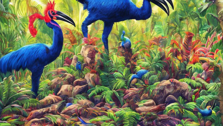 Jaws of the Cassowary: Uncovering the Bird's Adaptations