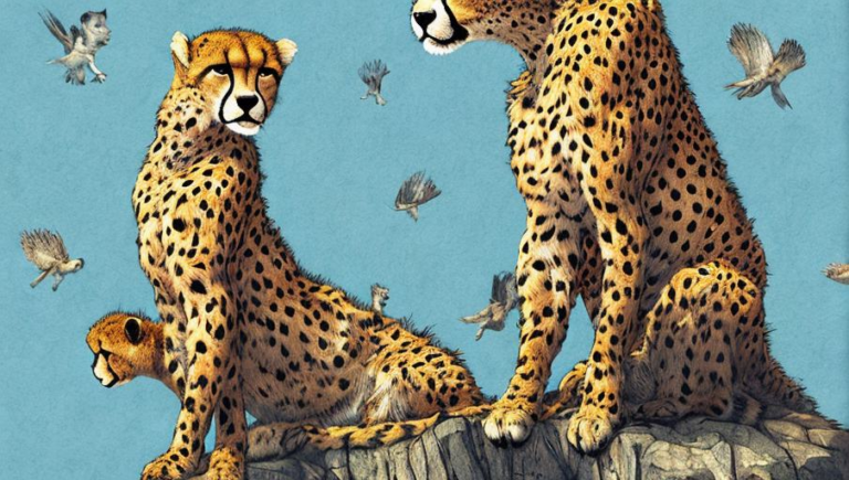 Immersed in the Cheetah's Habitat: The Savanna