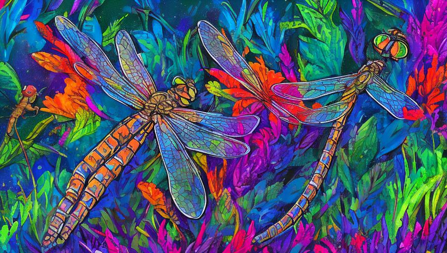 Survival Strategies of the Dragonfly