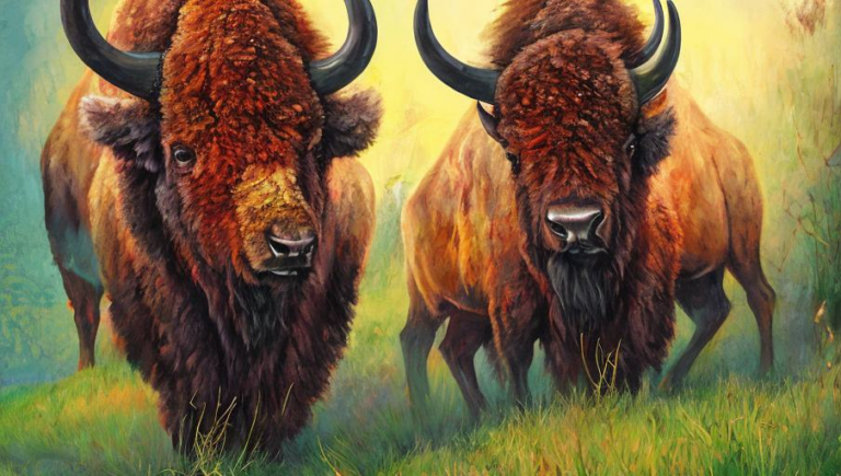 Zigging and Zagging with Bison