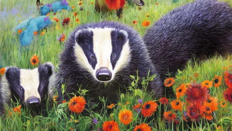In the Den: A Guide to Badger Homes and Burrows