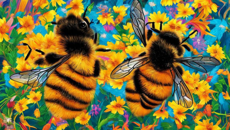 Social Bees: How They Communicate with Each Other