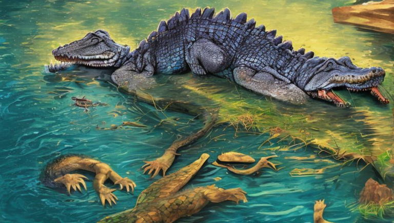 A Glimpse into the Alligator's Life Cycle