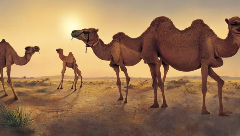 Animals of the Sahara: Camels