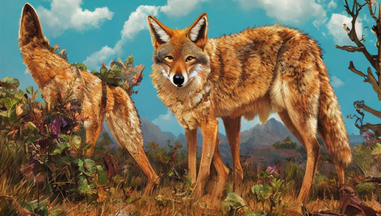 Vying for Survival: Coyotes Fight for Existence in a Changing World