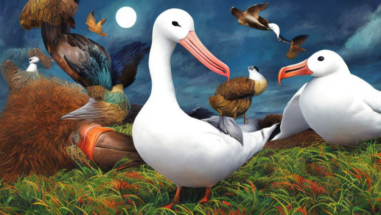 Majestic Mates: The Albatross's Mating Habits