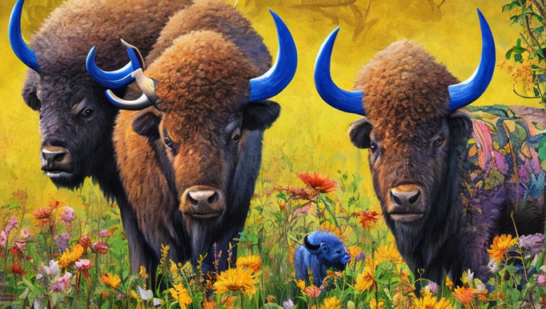 Comparing the European Bison to the American Buffalo