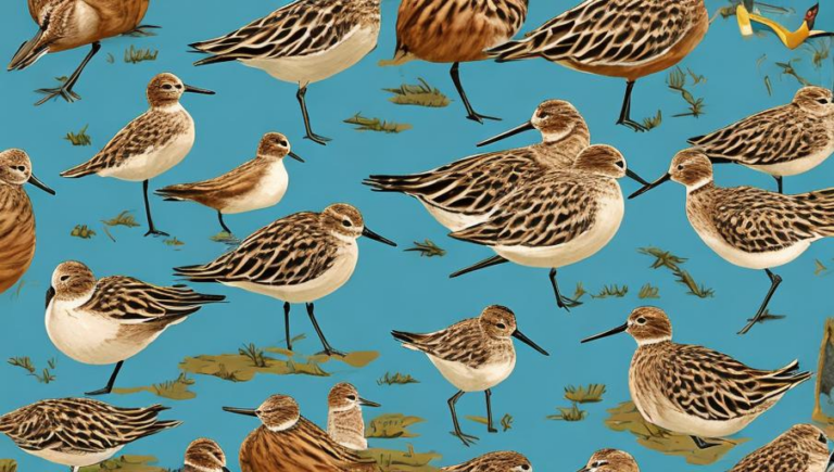 The Rare Sight of Dunlins